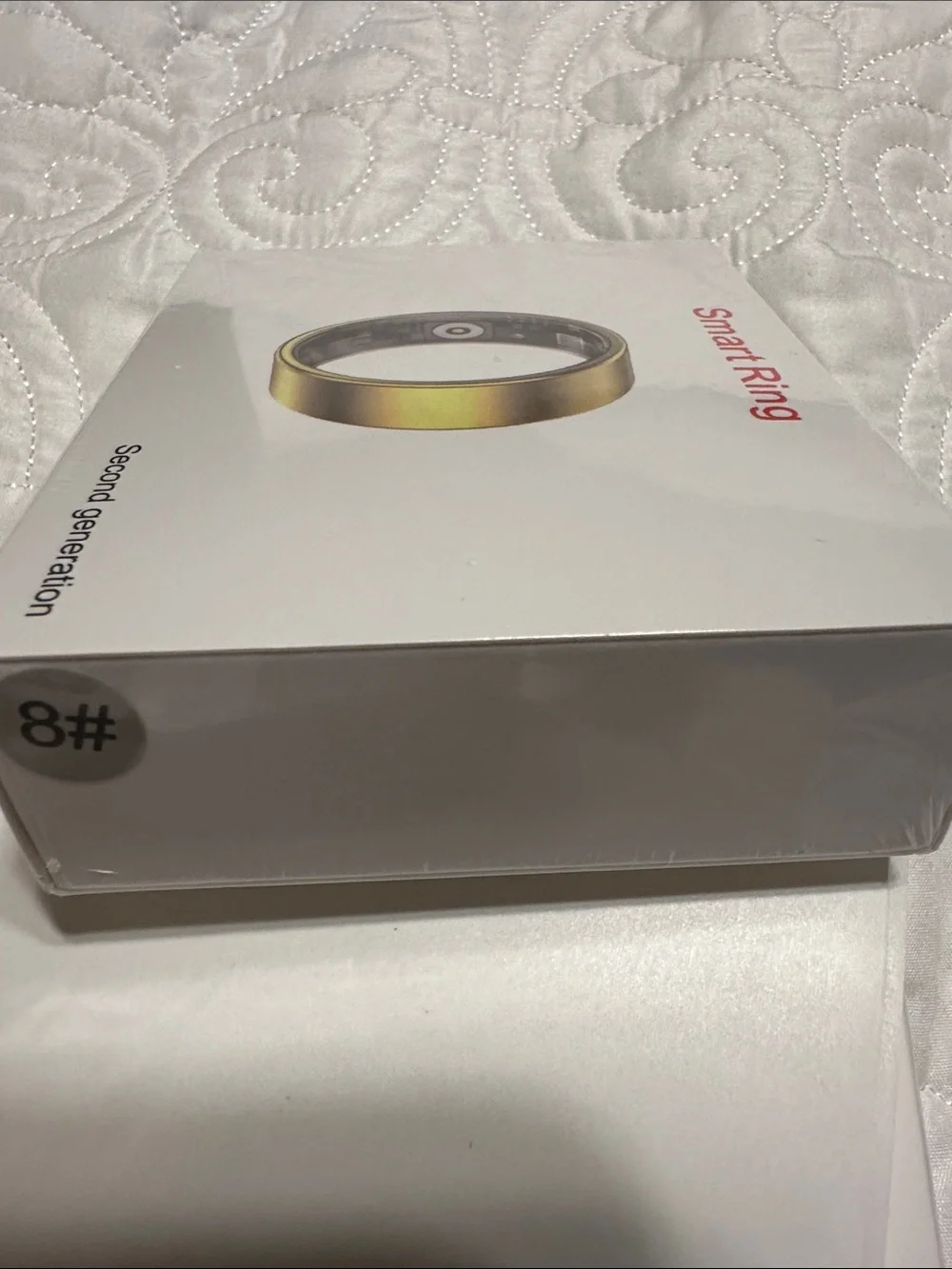 Smart Ring Second Generation - Gold and Black